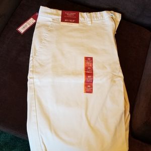 Men's Flat-Front Button-Up shorts